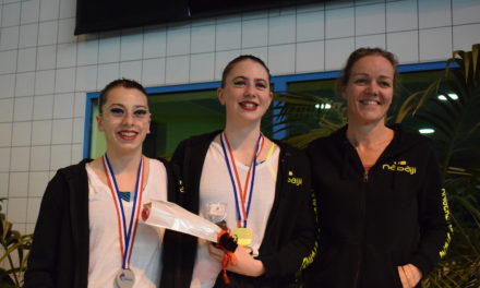 Une entrée en lice remarquée pour le club d’Angers Nat Synchro avec deux médailles !