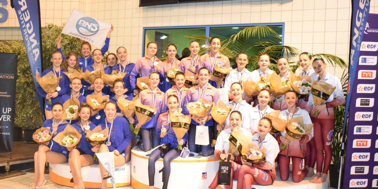 Les premières médailles des N1 tombent à la piscine Jean Bouin.