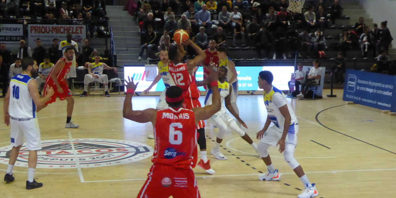 NM1 (2e phase) : Angers s’impose avec la manière face à une équipe de Sorgues diminuée (95-75).
