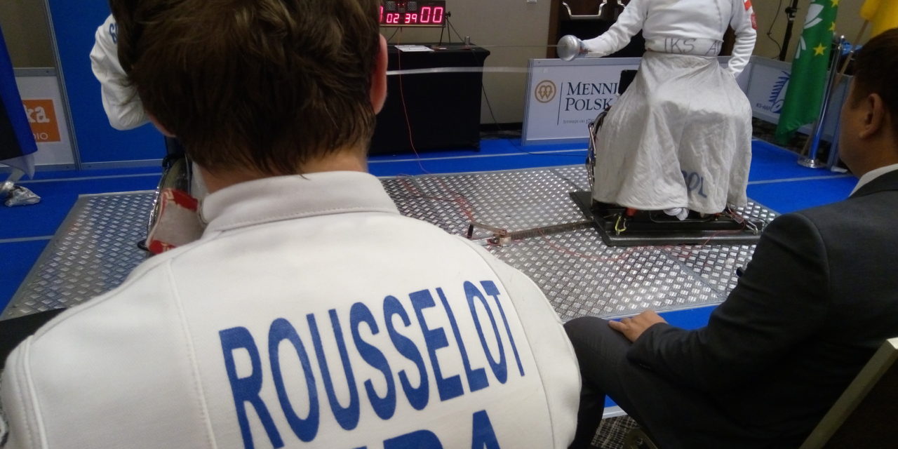 Coupe du Monde d’escrime handisport à Varsovie en Pologne !
