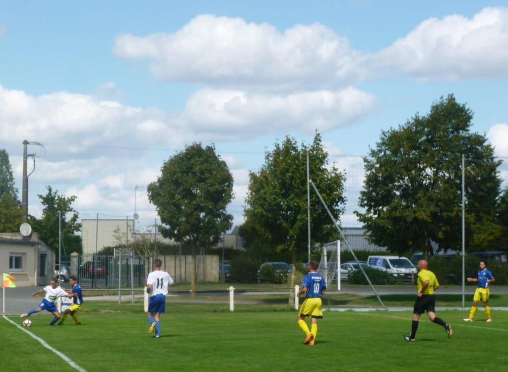 Val d’Erdre-Auxence est tombé sur plus fort face à Moncé-en-Belin (0-2).
