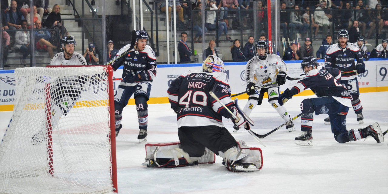 Ligue Magnus (J3) : Angers s’incline lourdement à Rouen (6-2).