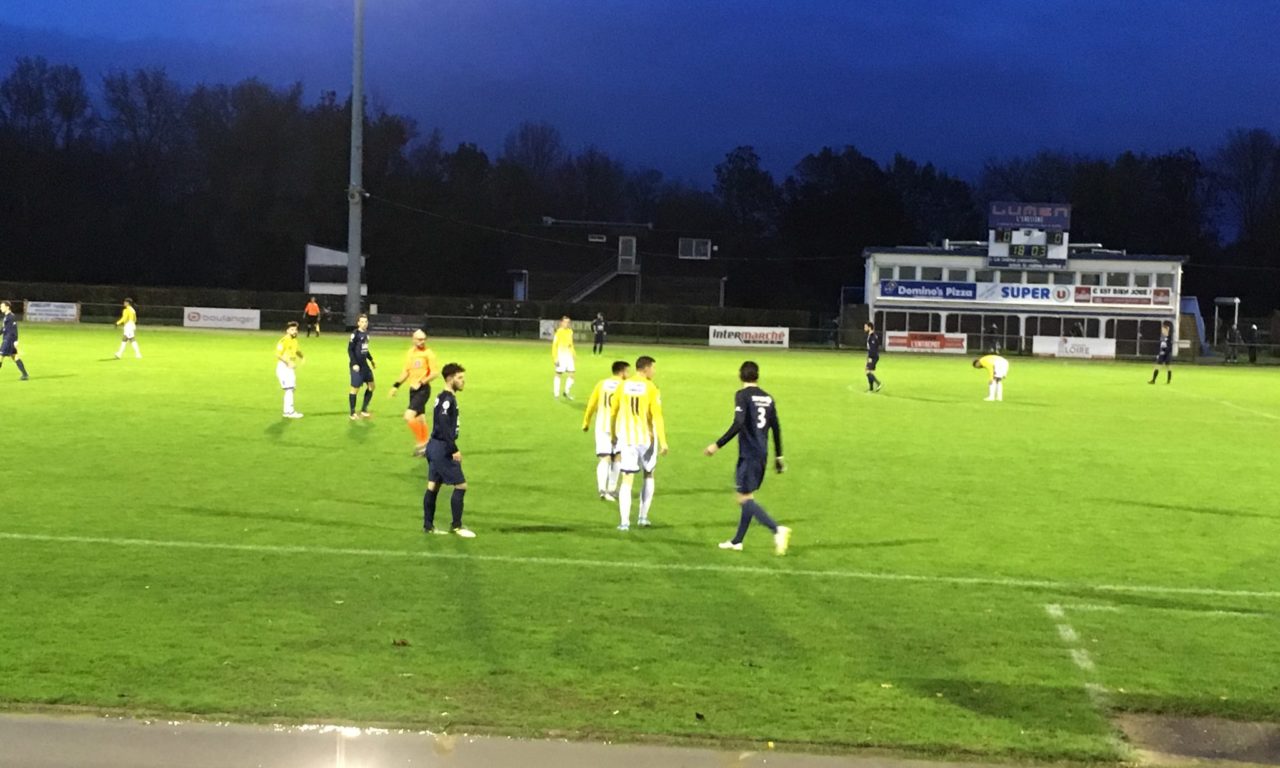 R1 (J6) : Match nul équitable pour Angers NDC à Saint-Sébastien-sur-Loire.