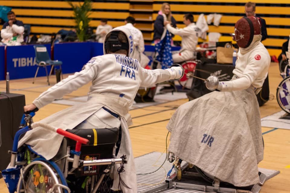 Coupe du Monde Handisport à Amsterdam pour le NDC Escrime.