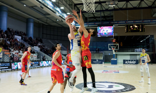 NM1 (J21) : Victoire poussive de l’Étoile Angers Basket face à Tarbes (86-82).