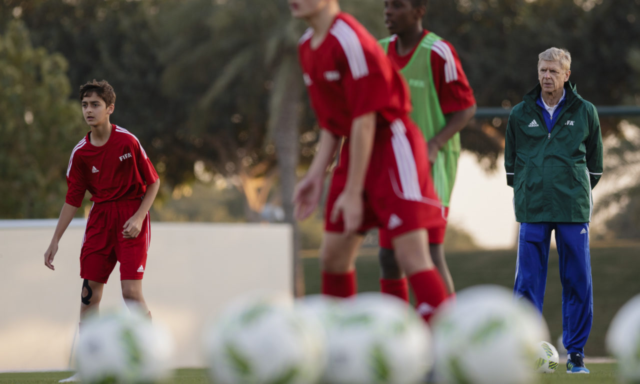 Arsène WENGER annonce le lancement du programme révolutionnaire de développement des talents de la FIFA.
