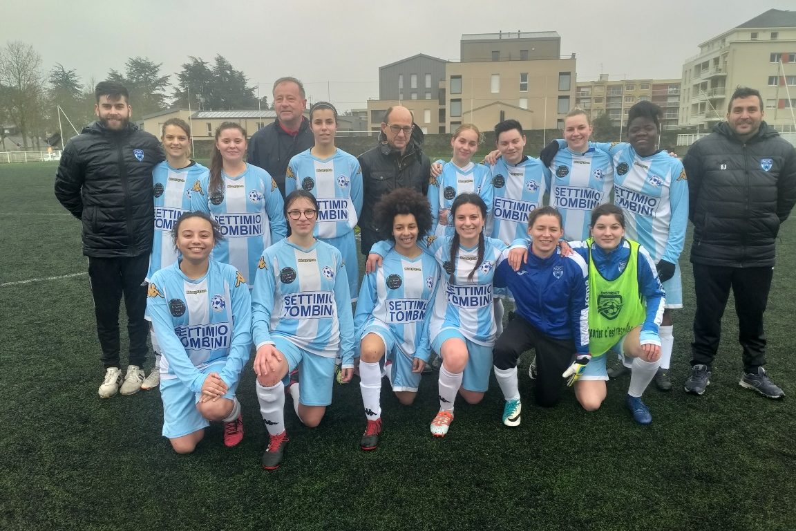 D1F (A) : Les Féminine d&rsquo;Angers NDC restent leader