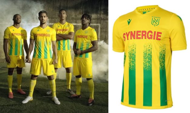 Les Macron stores d’Angers et de Nantes présentent le maillot du FC Nantes !