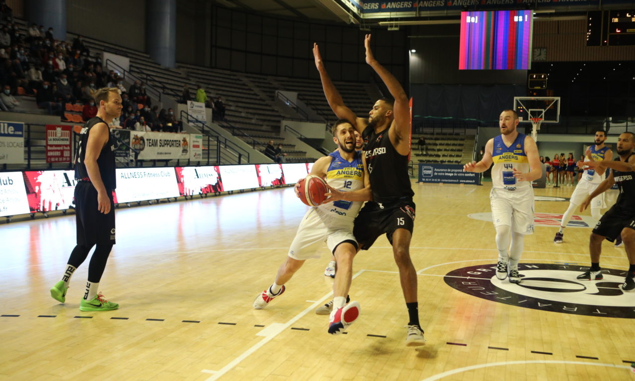 NM1 (J2) : Angers s&rsquo;offre une première victoire dans la douleur face à Vanves (81-73).