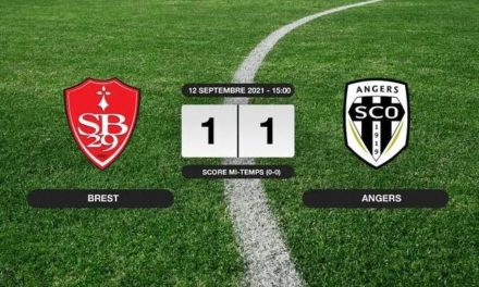 L1 (J5) : Les Angevins obtiennent un bon match nul à Brest (1-1).