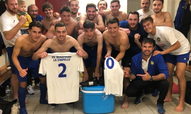 CA (3e T.) : Beaupréau-la-Chapelle se qualifie logiquement face Val Erdre-Auxence (2-0).