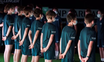 Opération mini-tennis à Angers.