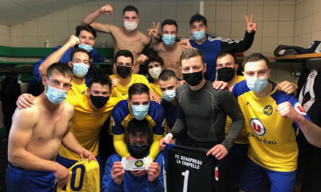 R3 (J13) : Olele olala Nathan a marqué le seul but de la rencontre pour Beaupréau !