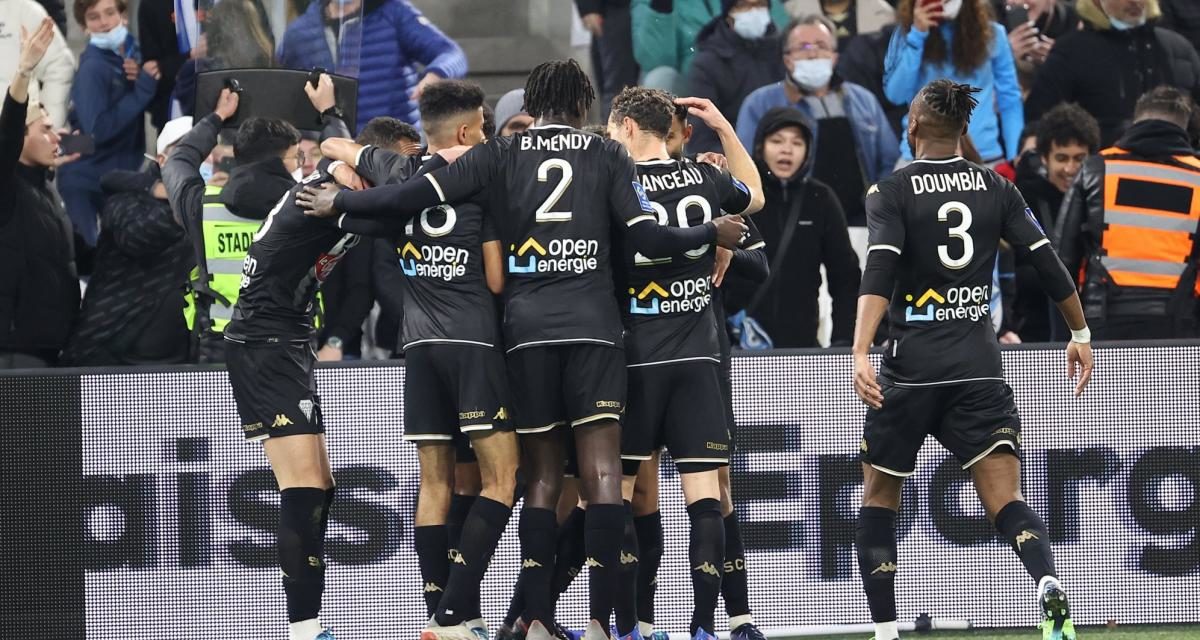 L1 (J22) : Angers SCO sombre à Marseille (5-2).