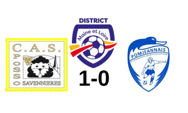 D1 (J18) : La Possosavennières prend sa revanche et remporte le derby face à la Pomjeannais.