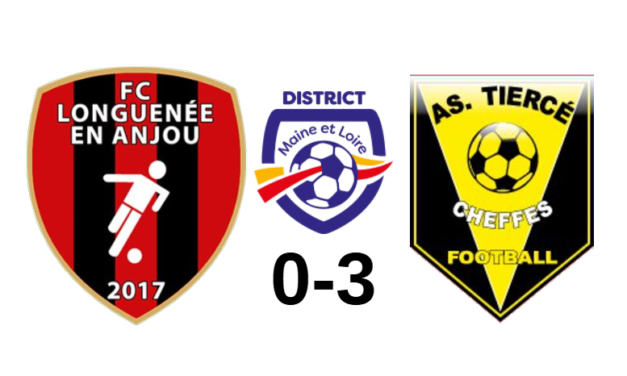 D1 (J18) : Longuenée-en-Anjou est tombée sur plus fort face à des Tiercéens qui ont mérité leur victoire.