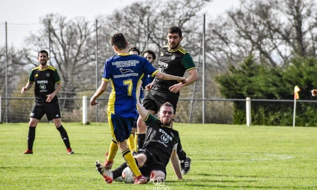 D1 (J19) : Maulévrier s&rsquo;est bien repris face à Thouarcé (2-1).