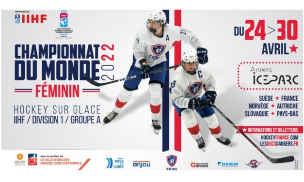 Le Championnat du monde féminin de Hockey sur Glace débarque à Angers !