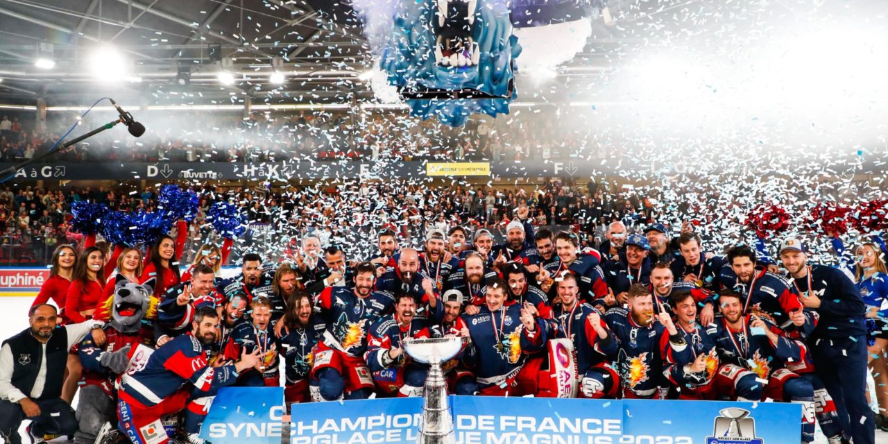 LM (Finale) : Grenoble remporte le titre de champion face à Angers (5-1).