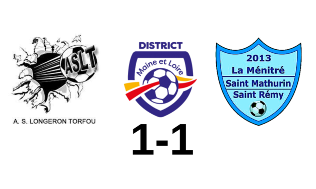 D1 (J21) : Une égalisation en fin de match difficile à digérer pour la Ménitré au Longeron.