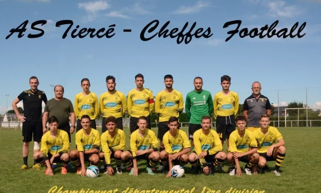 La saison difficile du club de l’AS Tiercé Cheffes…