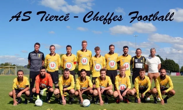 Coupe de l’Anjou : Malgré ses efforts, l’AS Tiercé-Cheffes se voit éliminer.
