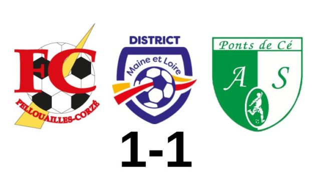 D1 (J24) : Pellouailles-Corzé freiné par les Ponts-de-Cé !