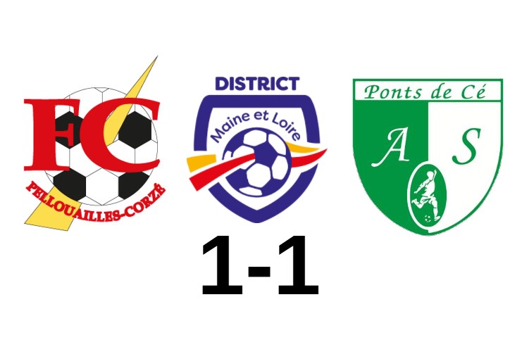 D1 (J24) : Pellouailles-Corzé freiné par les Ponts-de-Cé !