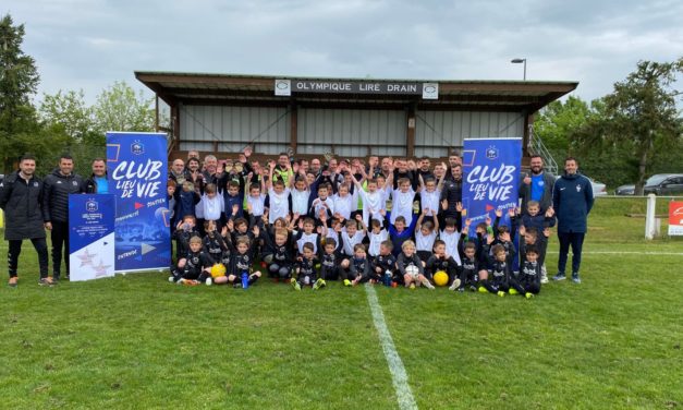 L’Olympique Liré-Drain a reçu le Label Jeunes Espoir.