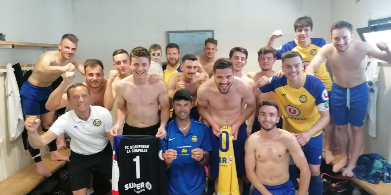 R3 (J21) : Beaupréau remporte le derby des Mauges face à Saint-Pierre Montrevault (1-0).