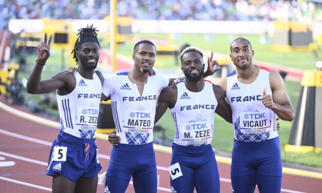 Renaud LAVILLENIE et le relais 4x100m masculin en route pour la finale !