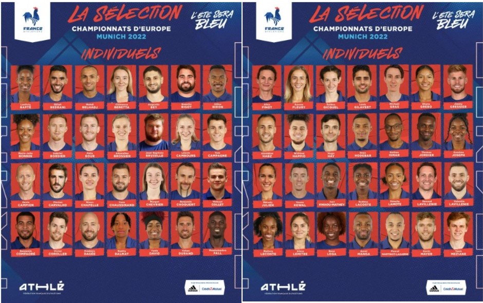 Championnat d’Europe – Munich 2022 : La sélection française !