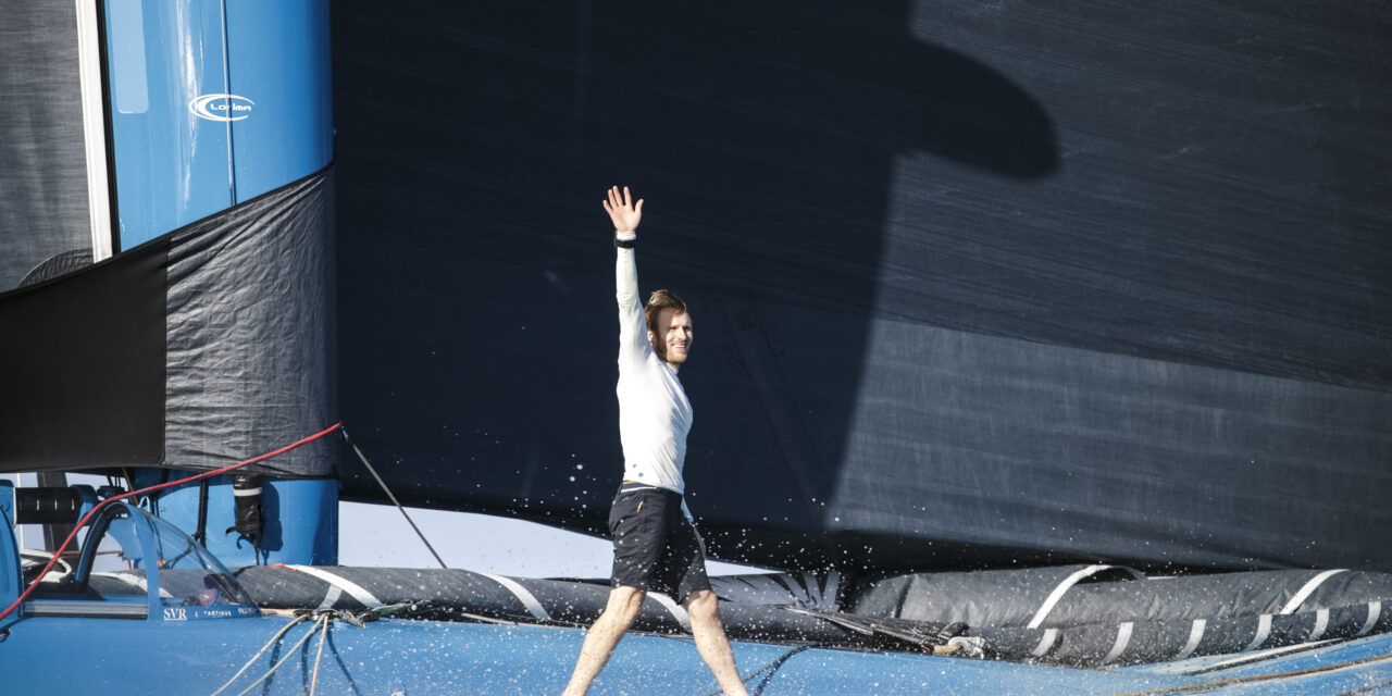 François Gabart (SVR Lazartigue) deuxième de la Route du Rhum – Destination Guadeloupe.