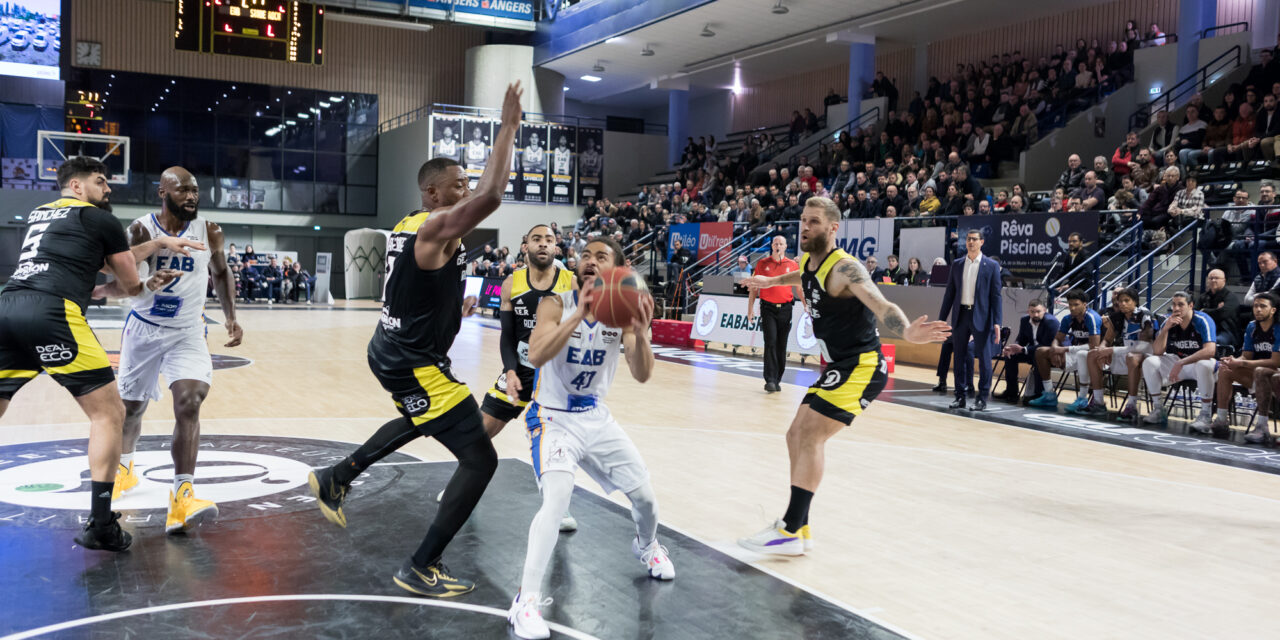 Pro B (J22) : L’EAB s’incline à domicile face au Stade Rochelais.