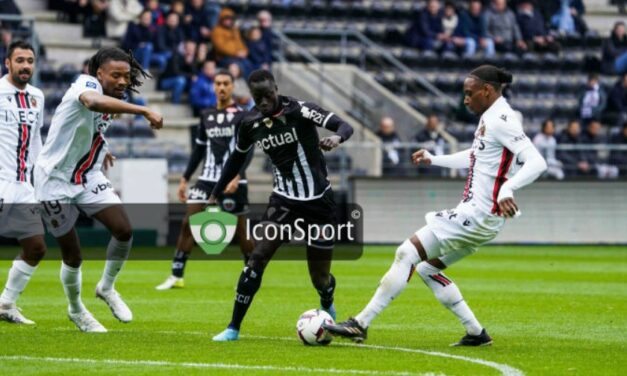 L1 (J29) : Nice perd deux points à Angers à la suite d’une erreur individuelle.