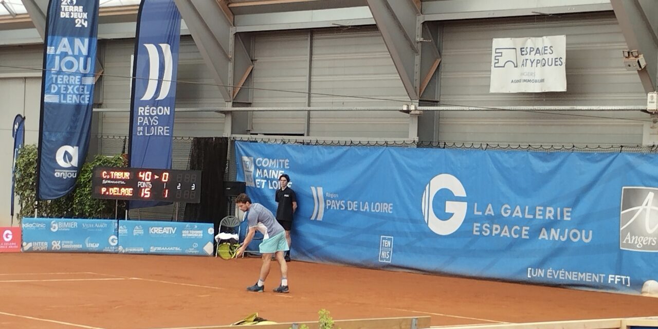 Clément TABUR file en finale de l’Open Galerie Espace Anjou.