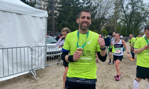 Jean-Michel BOURDEAU : Je suis fier d’avoir réussi à aller au bout de mon premier marathon.