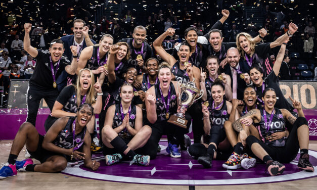 Après Bourges en 2022, Lyon remporte l’Eurocoupe de 2023 !