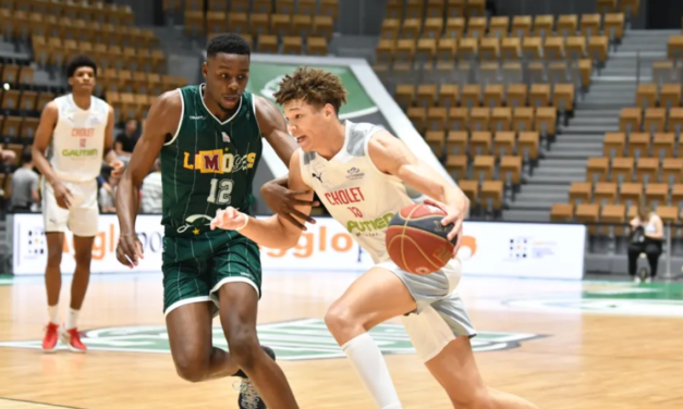 Trophée du Futur 2023 : Mené par Tidjane SALAUN, Cholet Basket écrase le CSP Limoges et remporte son 7e titre dans la compétition.