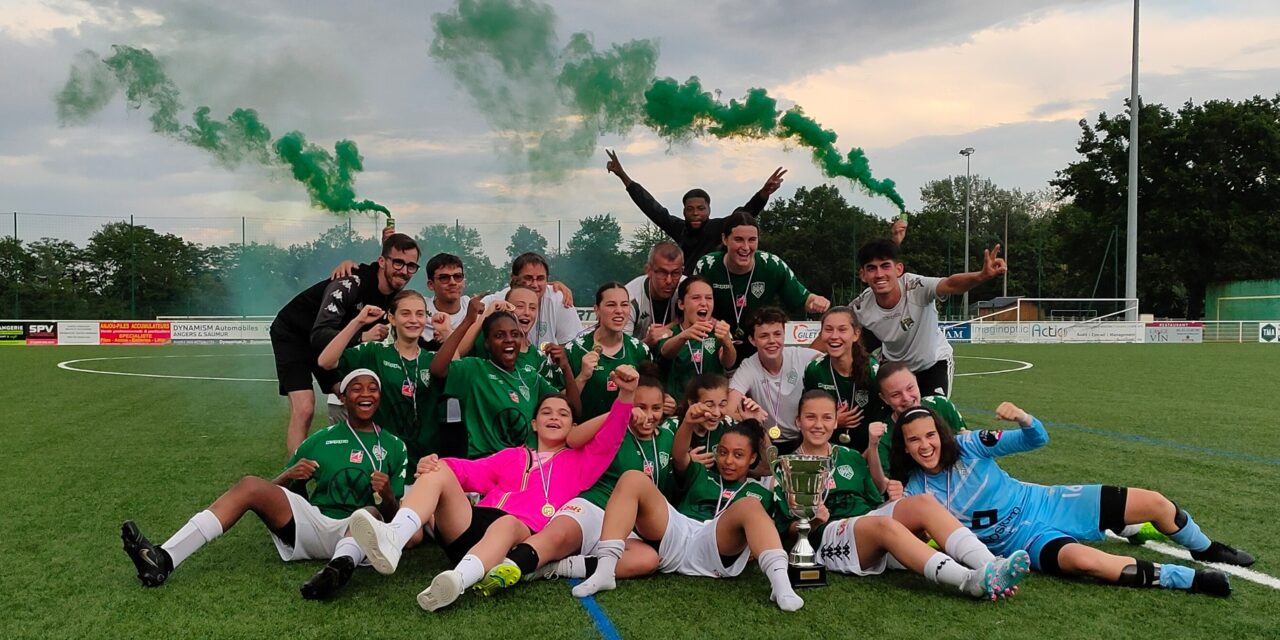 Coupe de l’Anjou U18F (Finale) : La Croix Blanche conserve son titre après avoir battu Angers SCO aux tirs au but.