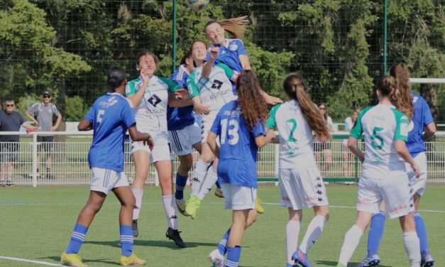 Les U18F de la Croix Blanche ressortent fier de cette opposition face à Strasbourg.
