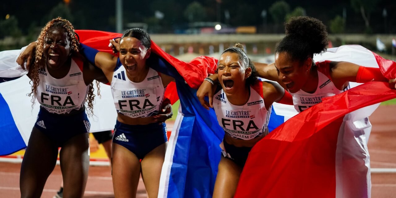 Un relais en or et quatre nouvelles médailles pour l’équipe de France.