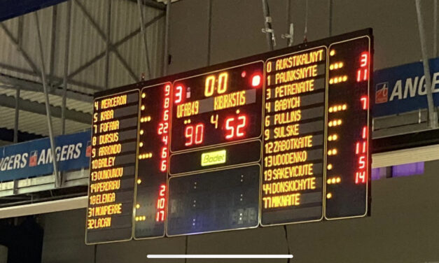 Eurocup : L’UFAB gagne largement face à Kibirkstis (90-52) et valide sa qualification au prochain tour