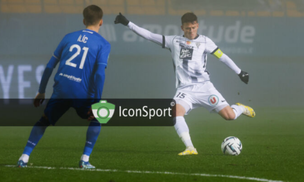 L2 (J18) : Les Angevins inscrivent trois buts décisifs en cinq minutes à Troyes.