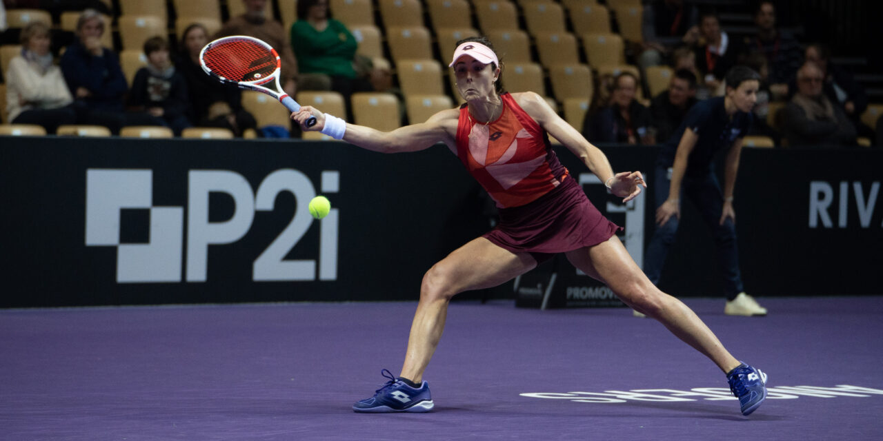 Alizé CORNET soigne son entrée et rejoint Chloé PAQUET !