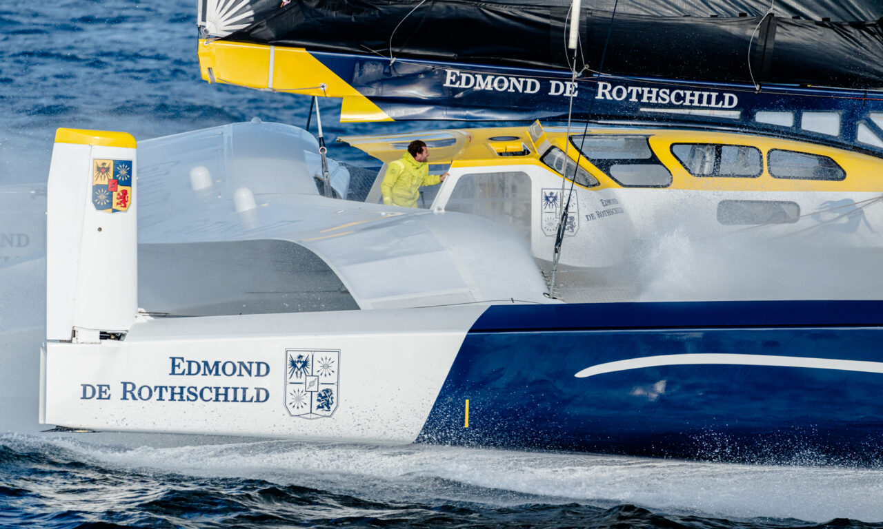 Charles CAUDRELIER (Maxi Edmond de Rothschild) : « ça allait presque un peu trop vite ».