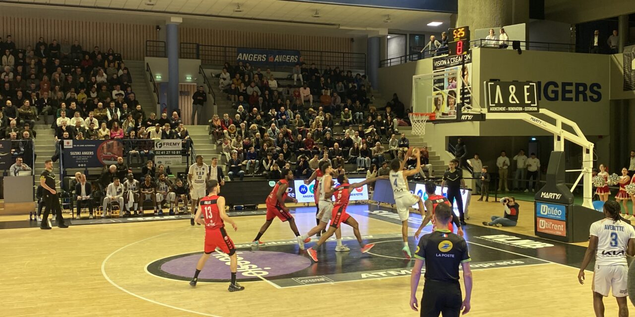 Pro B (J15) : Septième défaite de suite pour l’Etoile Angers qui s’enfonce dans la crise.