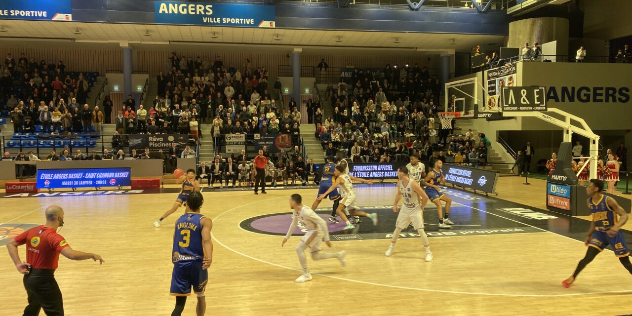 Pro B (J16) : L’Etoile Angers gagne enfin après une série de sept défaites consécutives.