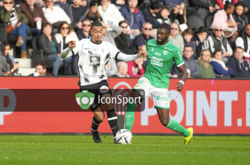 L2 (J25) : Les Angevins n’ont pas existé face à des Stéphanois qui ont réalisé un match plein.