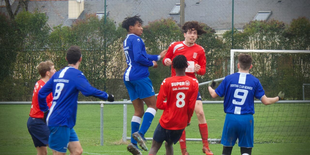 D2 U19 (J4) : Quand deux Saintes-Gemmes se rencontrent…
